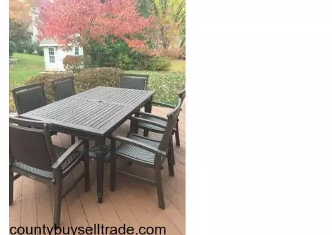 Complete 2 sets of outdoor Furniture